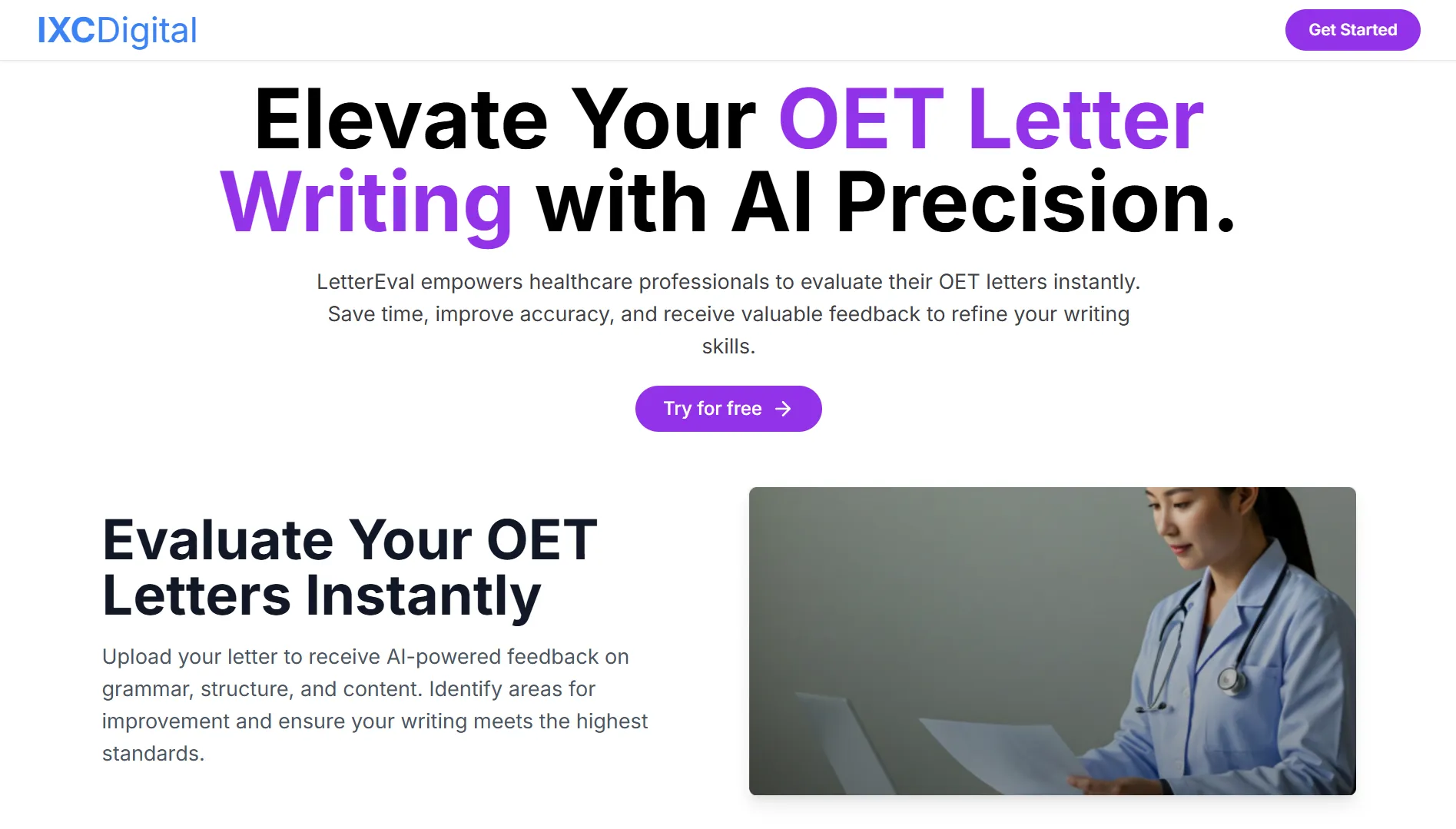 OET Letter
