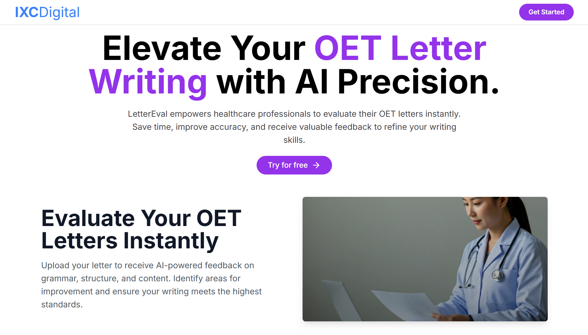 OET Letter Evaluator AI